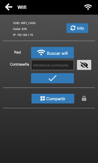 Configuración WiFi Qvadis Móvil